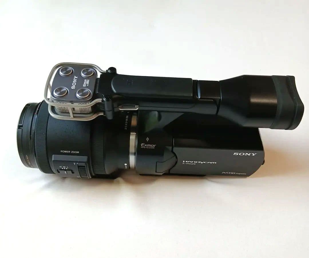 SONY レンズ交換式ビデオカメラ　NEX-VG30H　パワーズームレンズ付き