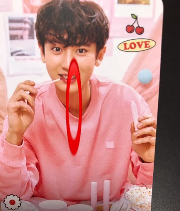 nacific チャニョル インドネシア限定 ピンク トレカ ポスター セット