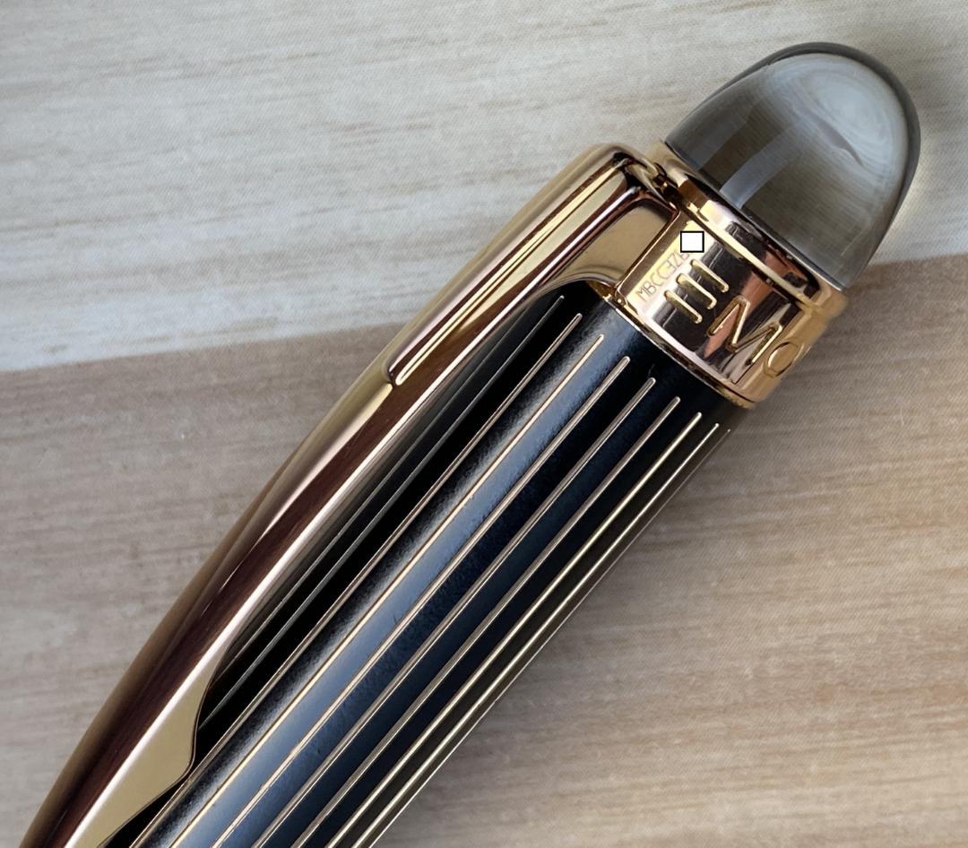 入手困難 美品 モンブラン スターウォーカー レッドゴールド メタル ボールペン
