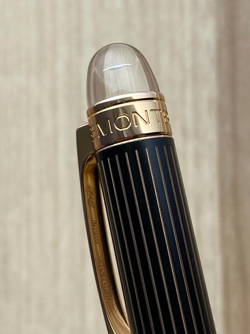 入手困難 美品 モンブラン スターウォーカー レッドゴールド メタル ボールペン