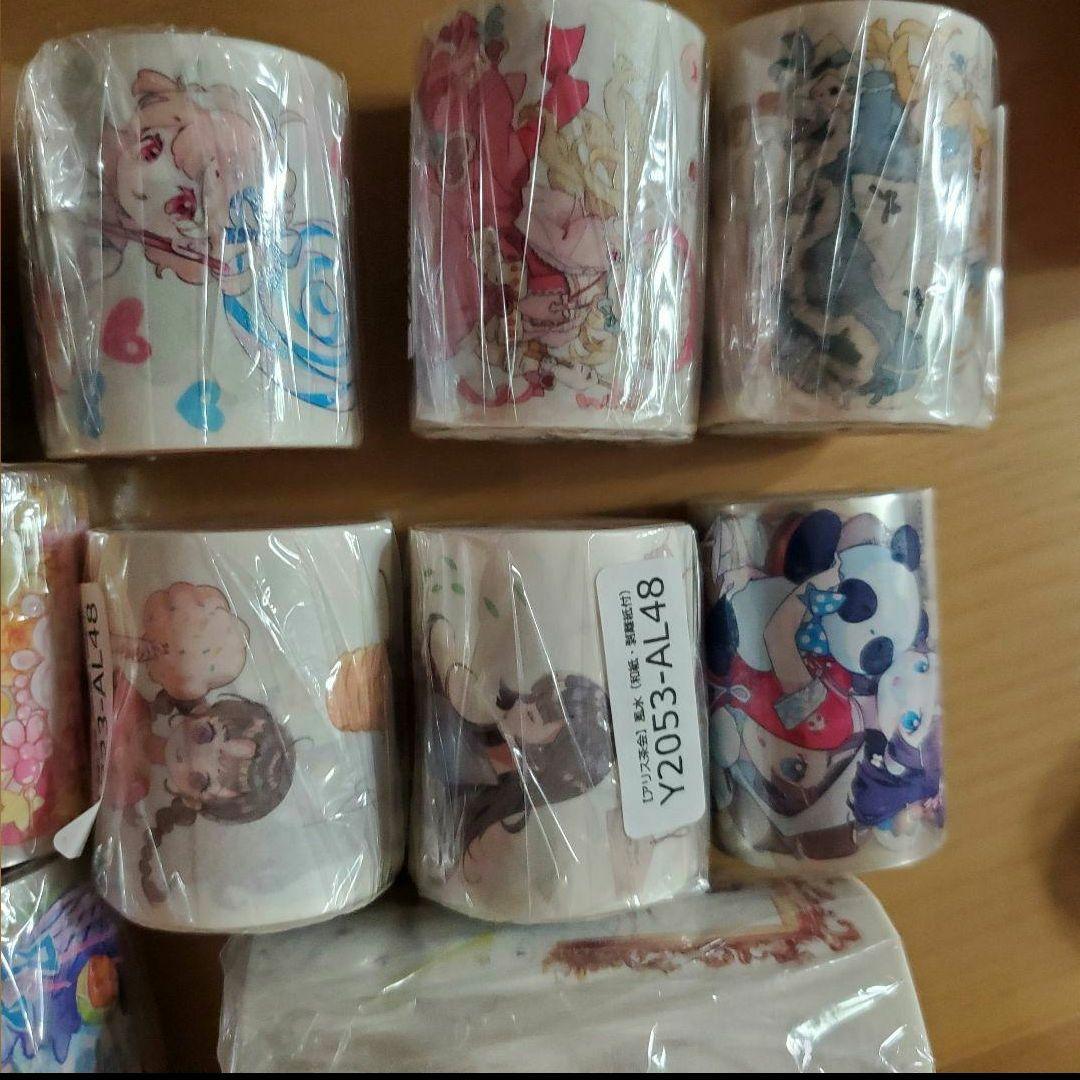 海外マステ　人物　食べ物　未使用　中古　38点