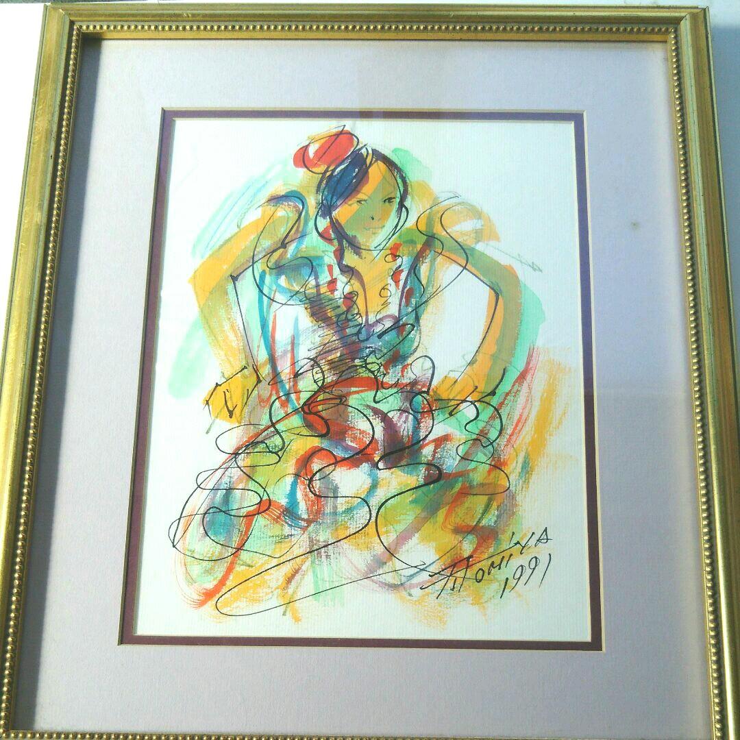 sale☆ニューヨーク画家　フラメンコ