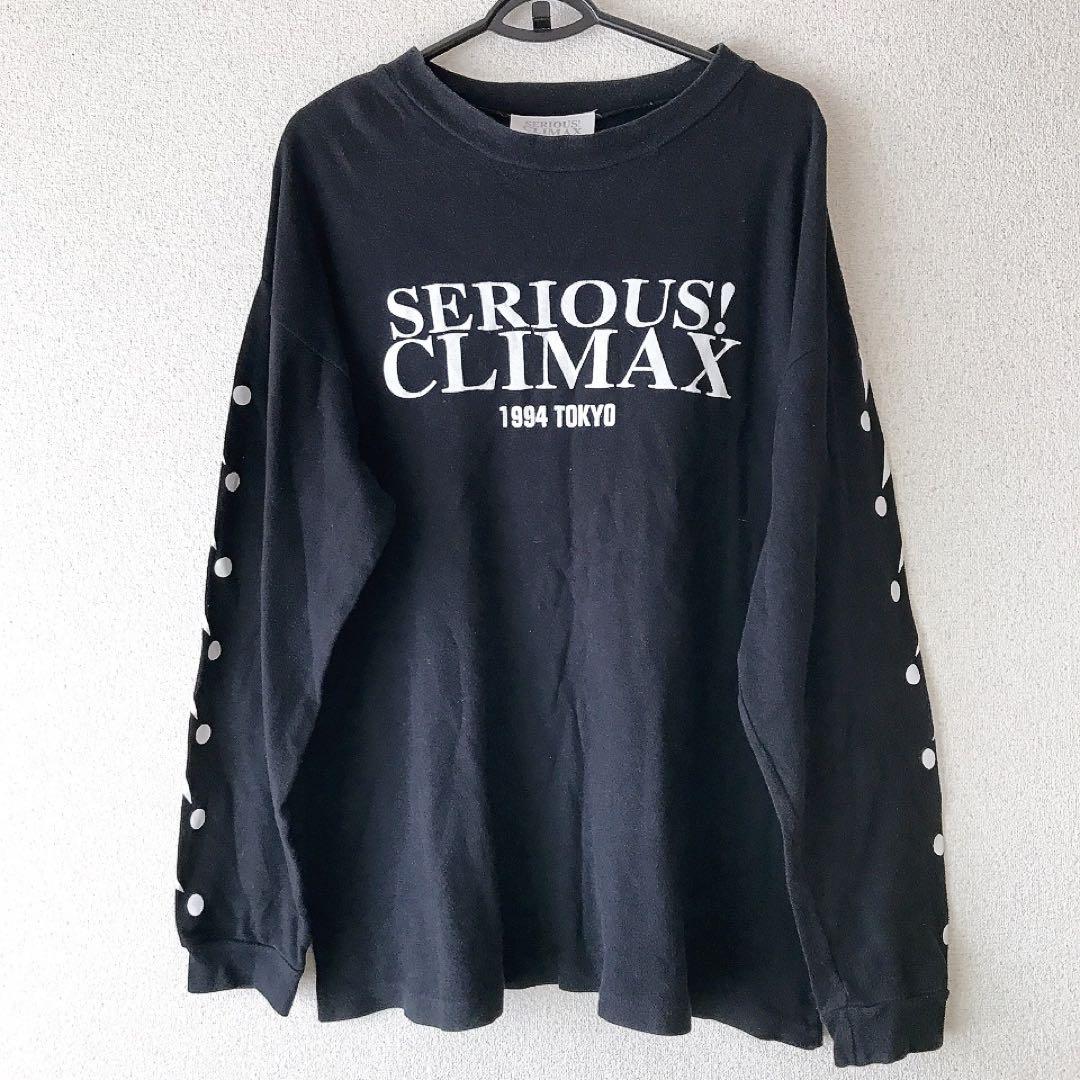 希少 布袋寅泰　ロンT 長袖 黒 L～XL SERIOUS! CLIMAX