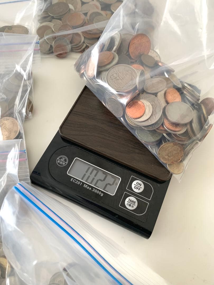 外国　約10キロまとめ　※おまけで旭日銀貨