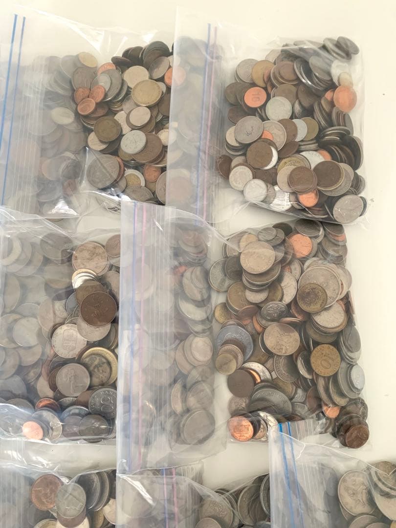 外国　約10キロまとめ　※おまけで旭日銀貨