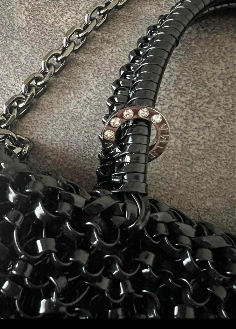 【美品】アンテプリマ ワイヤーバッグ スタンダード ミニアトゥーラ ブラック