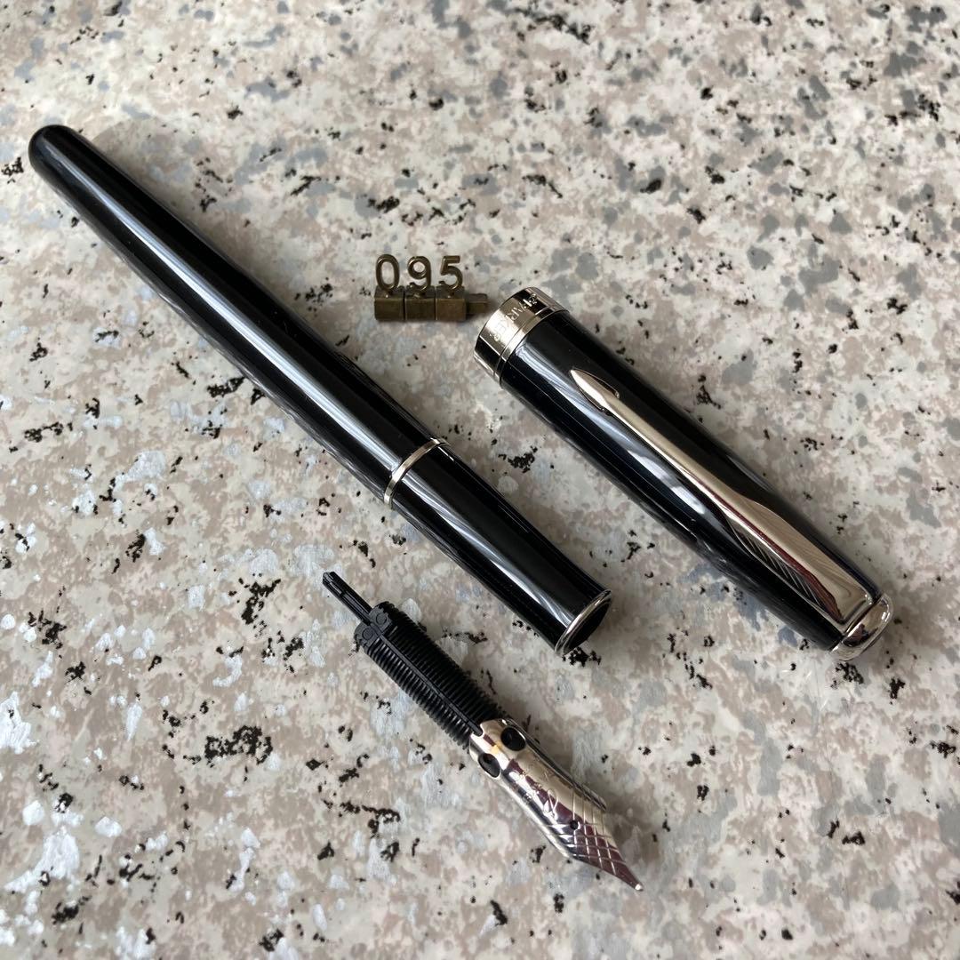 #095 オーバーホール済み 万年筆 パーカー SONNET ソネット 18k