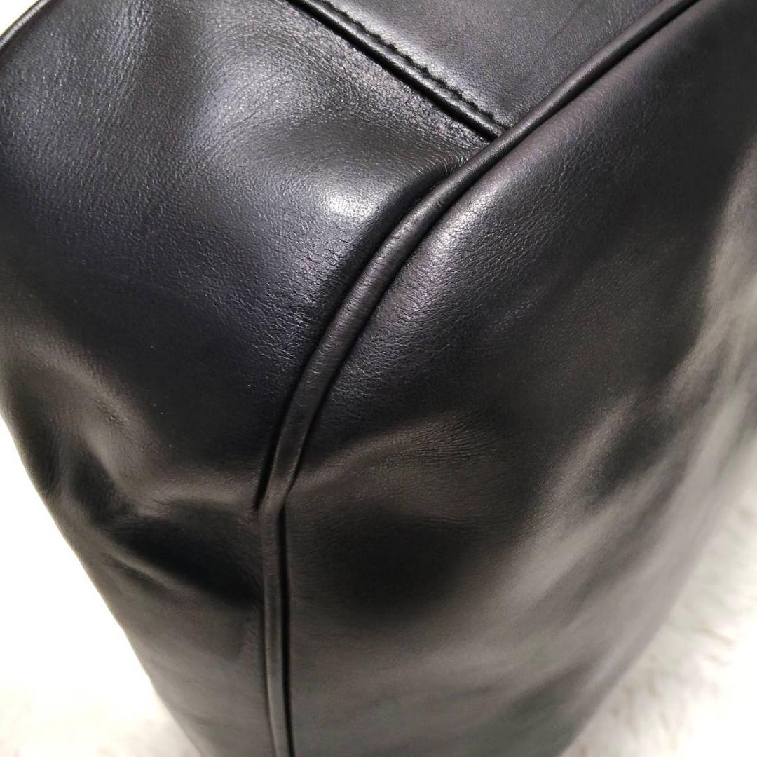 グッチ ワンショルダー レザー バンブー A4可 肩掛け ブラック