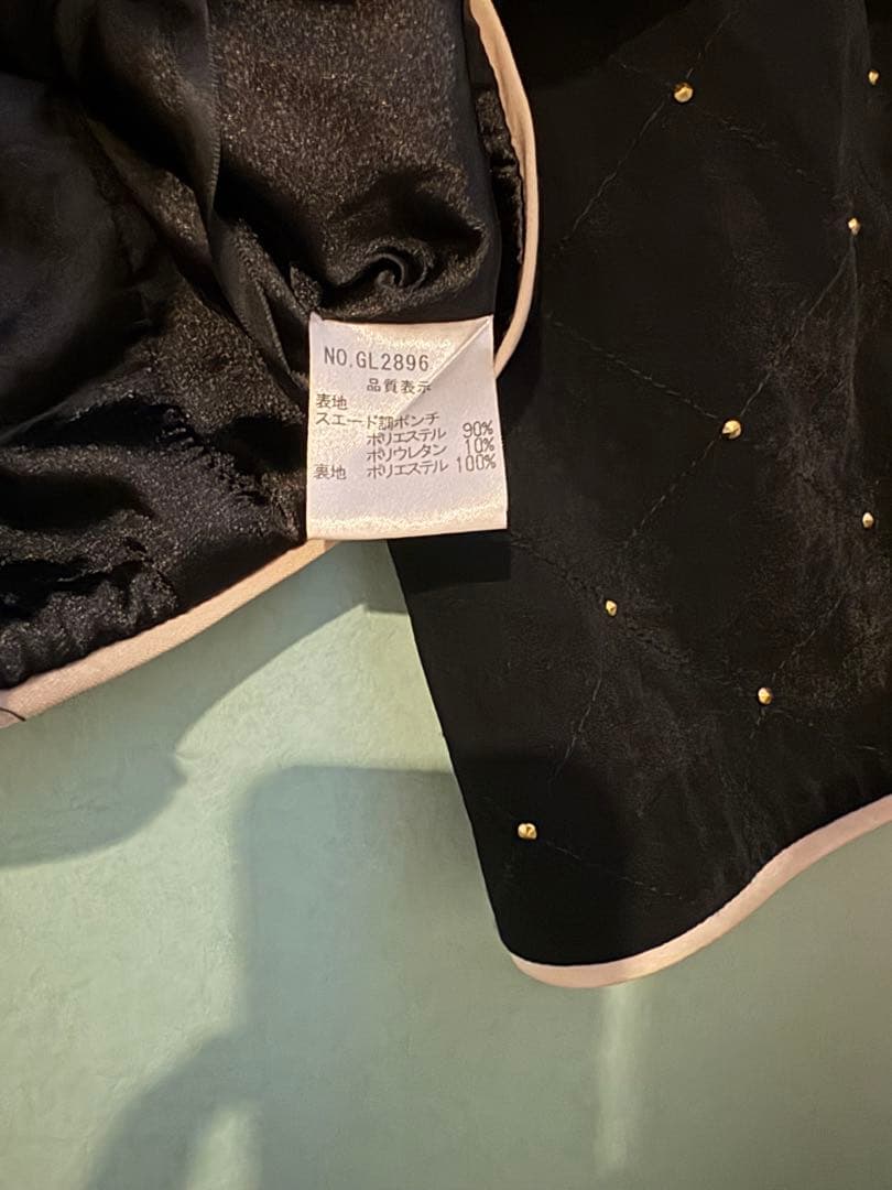 ROBE de FLEURS ブラックタイトドレス Mサイズ