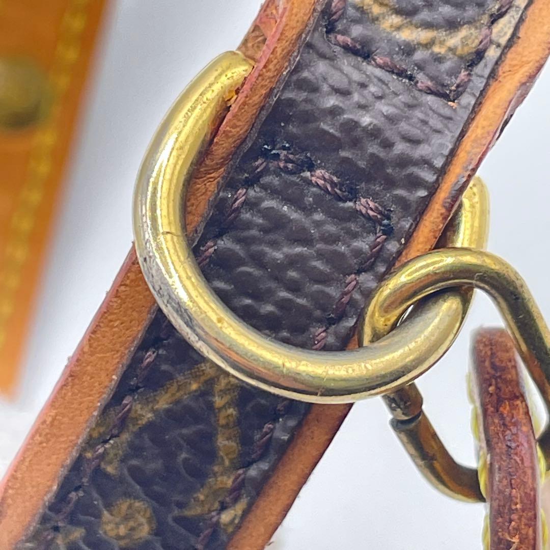 モノグラム コリエ バクスターPM ペット用 犬用 ドッグカラー 首輪 ブラウン