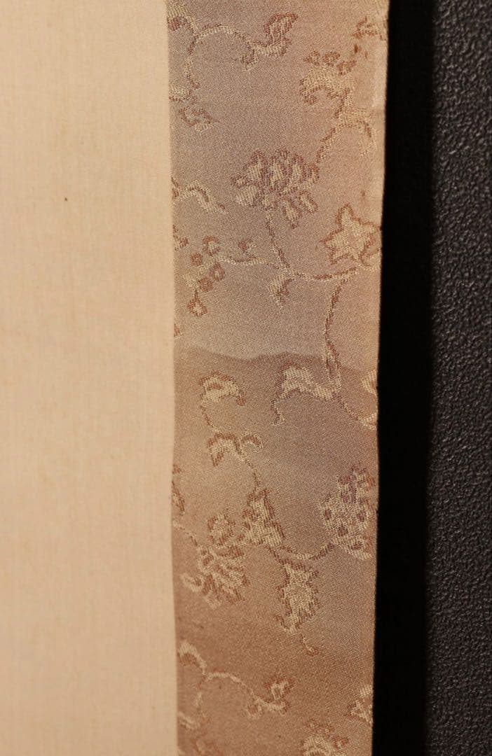 掛軸＜岡本大更＞手鏡に化粧美人図「紅」（HP1442）