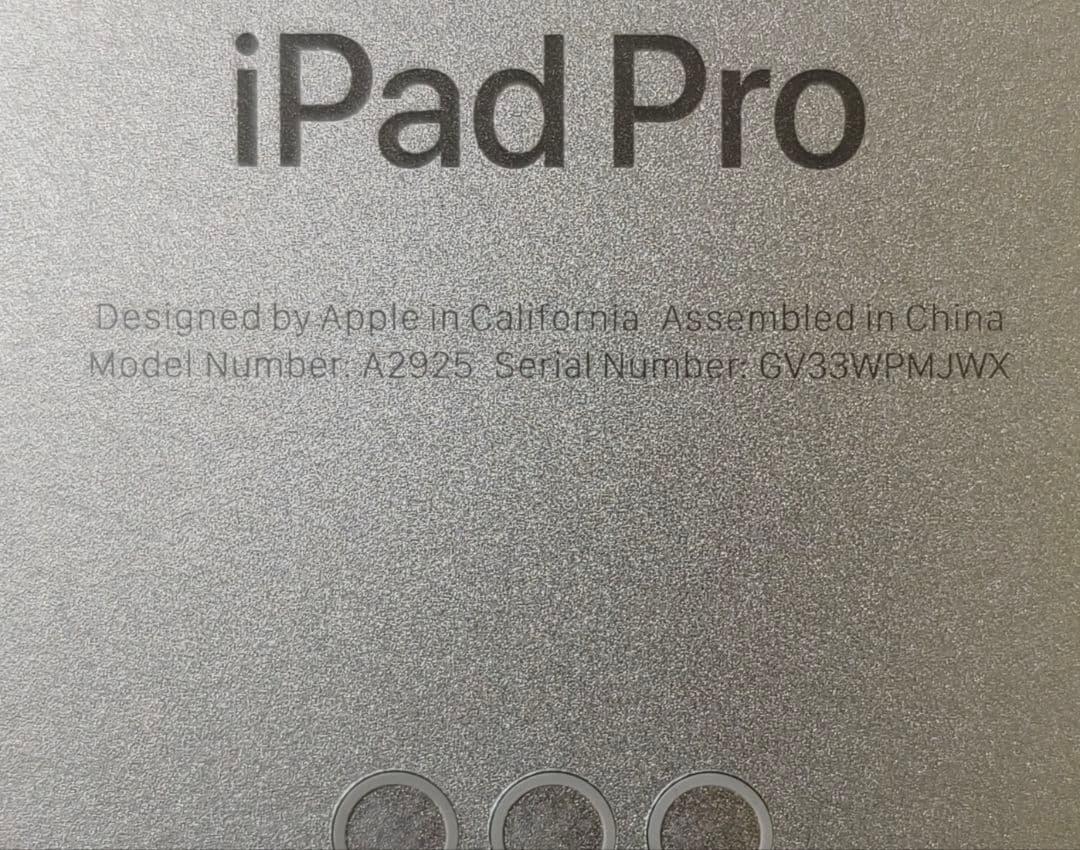 iPad Pro 13インチ M4 WiFi 256GB シルバー ジャンク