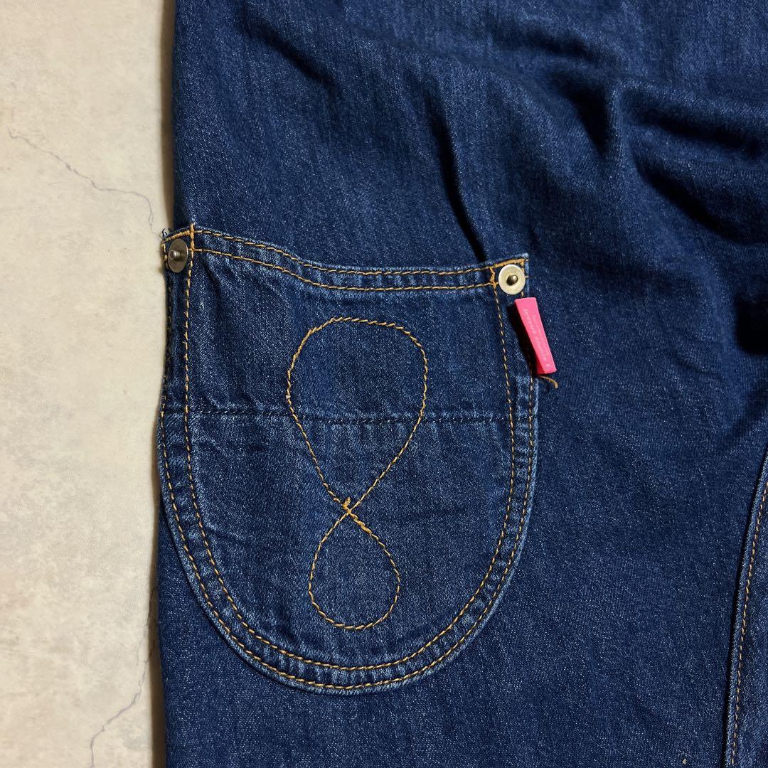 mercibeaucoupメルシーボークー　サルエルデニムパンツ