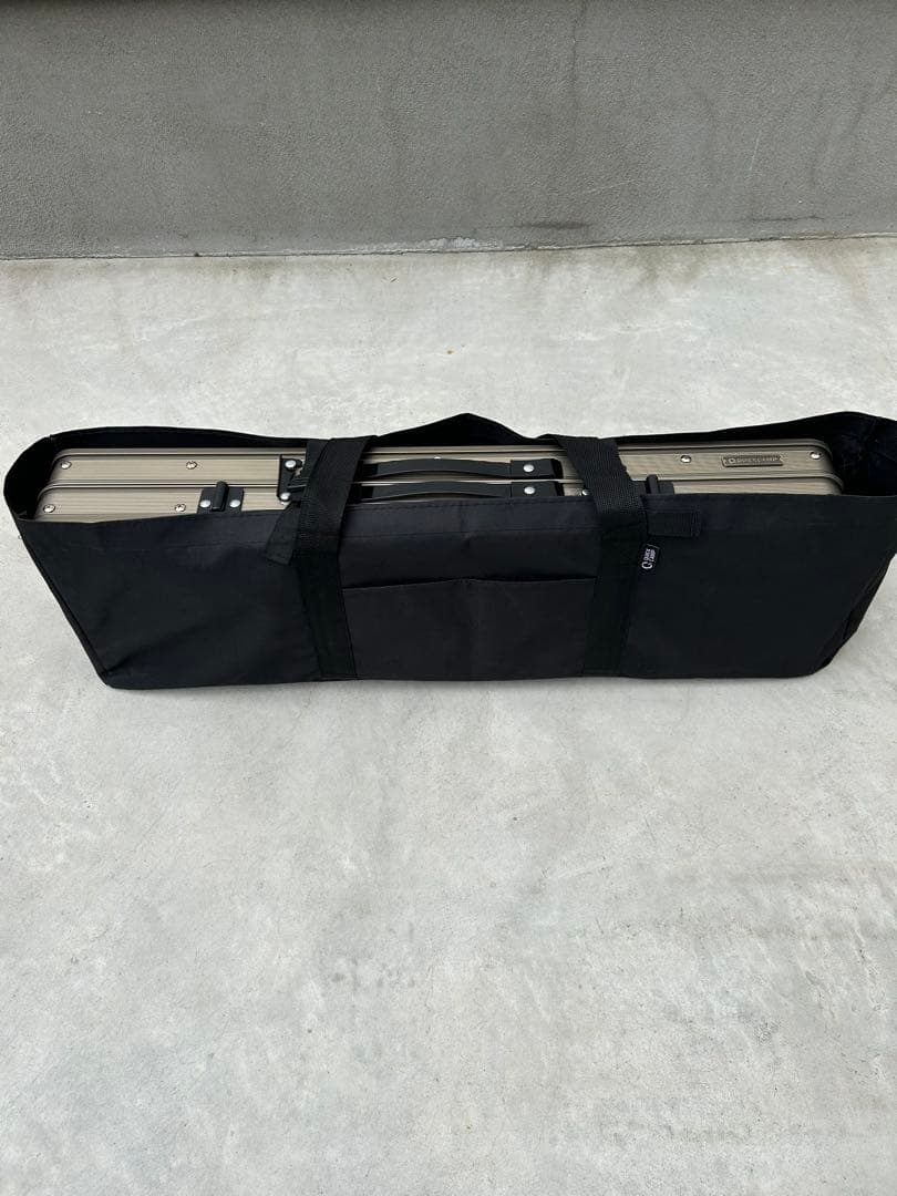 クイックキャンプ　フルメッシュキッチンテーブル ツーバーナー対応