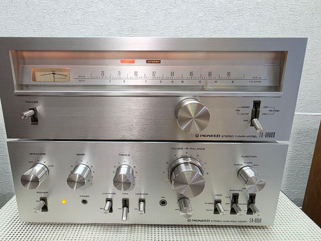 Pioneer TX-6600II & SA-6850 セット