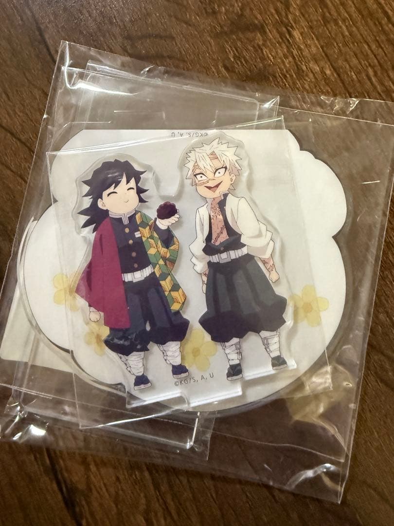 鬼滅の刃 冨岡義勇 不死川実弥 実弥におはぎを渡す義勇 アクリルスタン