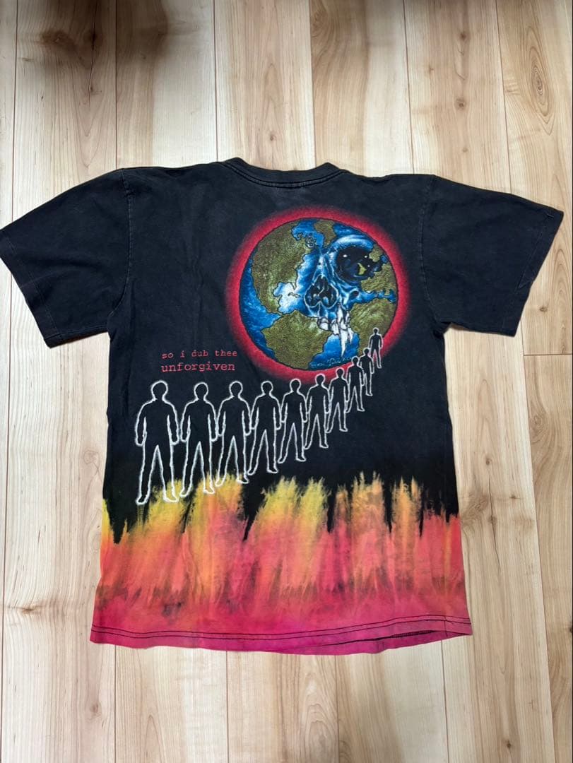 LLICA 90s Tシャツunforgiven タイダイPUSHEAD