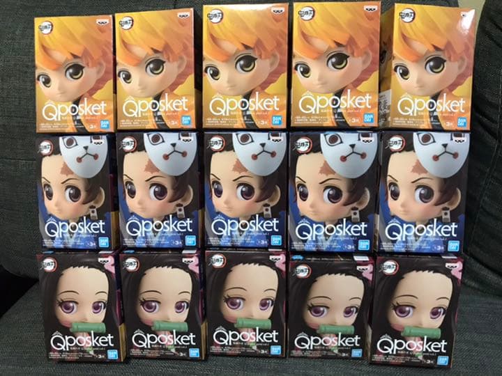 鬼滅の刃 Qposket フィギュア 国内正規品 禰豆子 善逸 炭治郎 鬼滅ノ刃