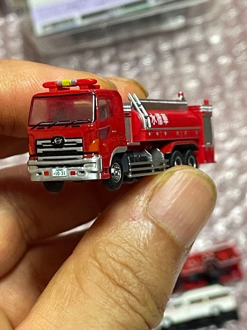 【警察官さん専用品】トミーテック 消防車両まとめて7台 未使用品