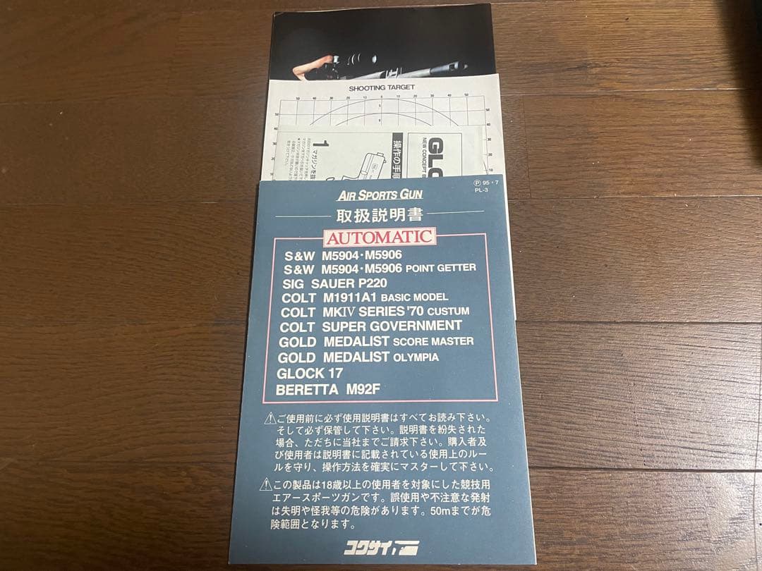 コクサイ　GLOCK 17 ガスブローバックモデル　2丁