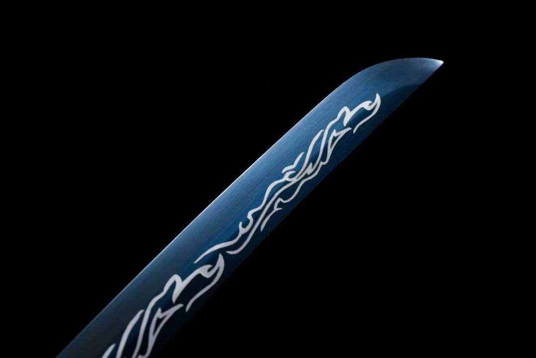 【冷炎武士刀】古兵器 刀装具 日本刀　模造刀 居合刀 武士道 鑑賞用 美術刀