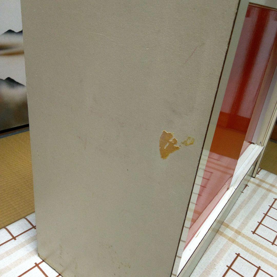 【昭和レトロ】ゴールデンウィークバーゲン　ミニ整理棚　ミニ食器棚　クリーム色