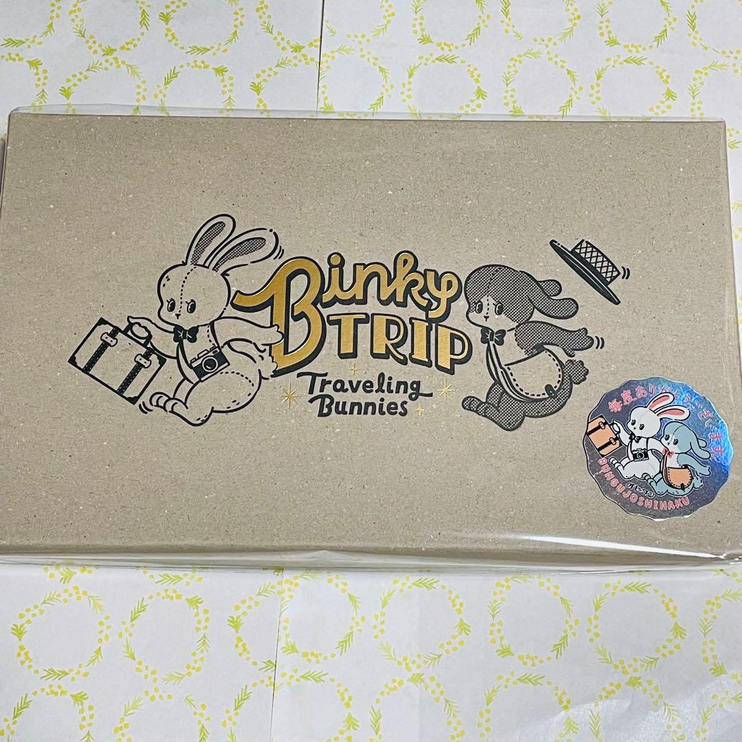 【文具女子博】オビワン　旅するウサギセット　旅ウサ　ノベルティステッカー付
