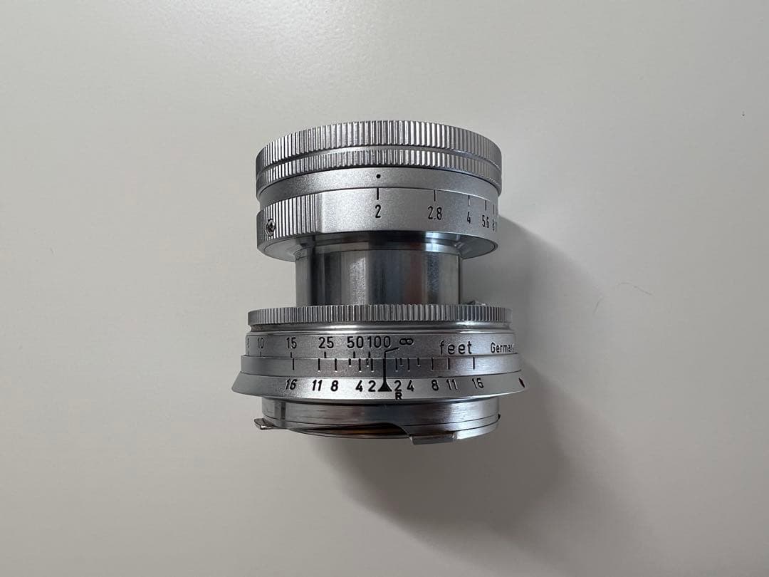 【美品】Leica Summicronズミクロン 50mm f2 Mマウント沈胴