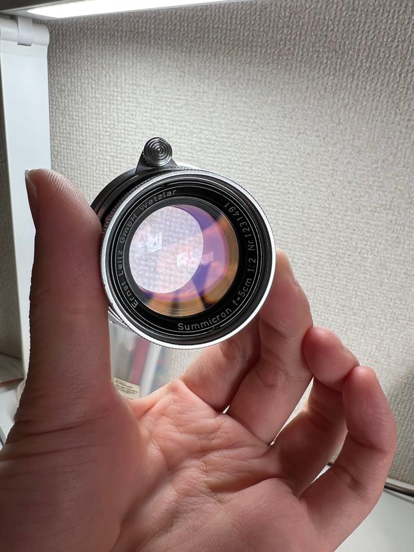 【美品】Leica Summicronズミクロン 50mm f2 Mマウント沈胴