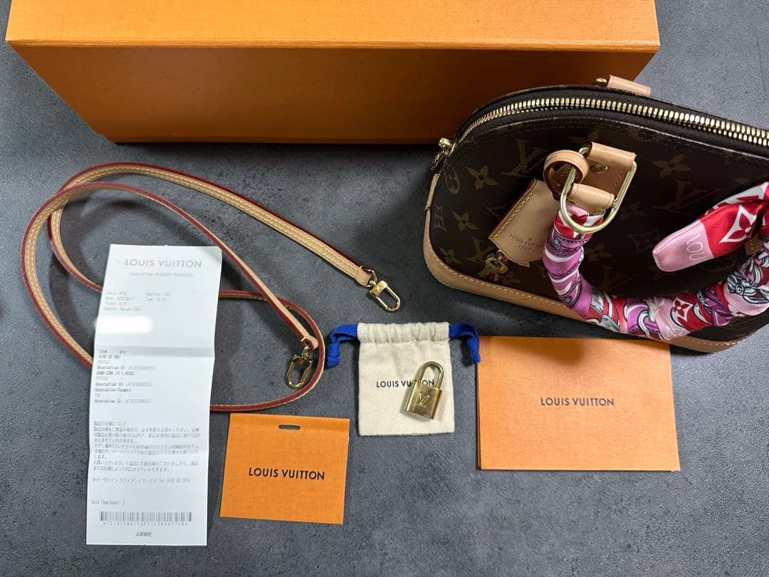 【最終値下げ！】LOUIS VUITTON アルマBB モノグラム ハンドバッグ