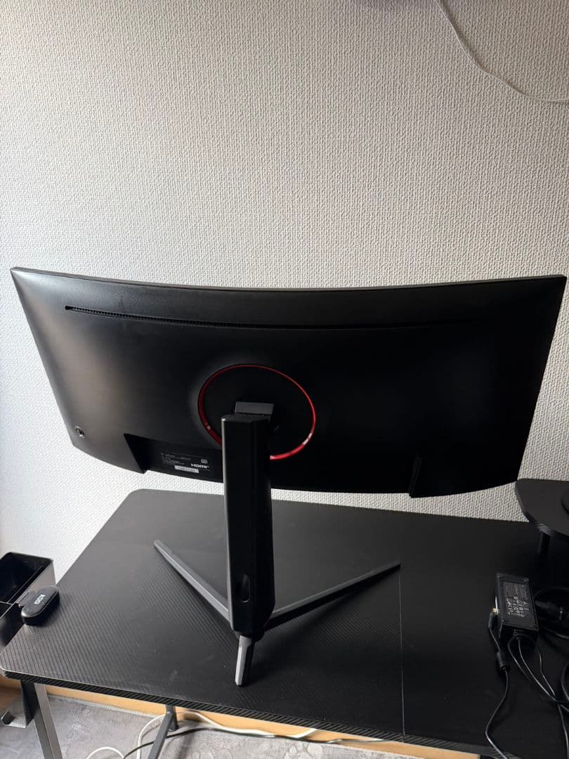 34インチ WQHD VAパネル 曲面モニター