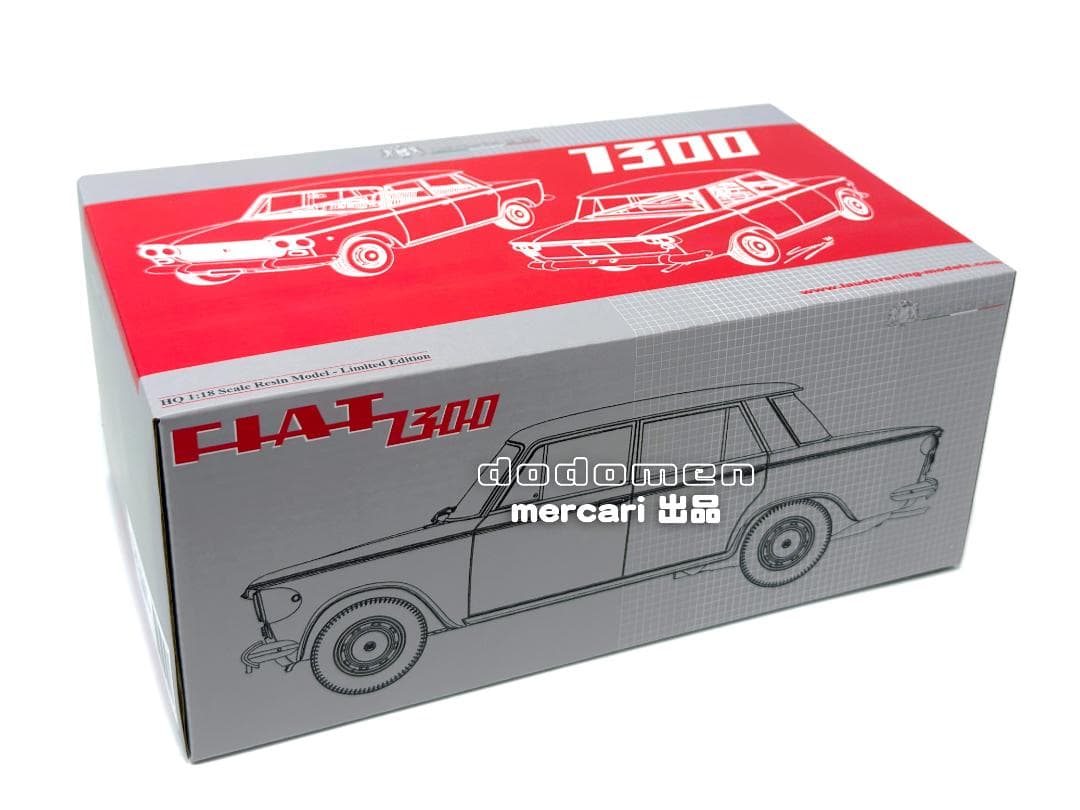 1/18 FIATフィアット 1300 ローマ タクシー 1961年 【限定版】