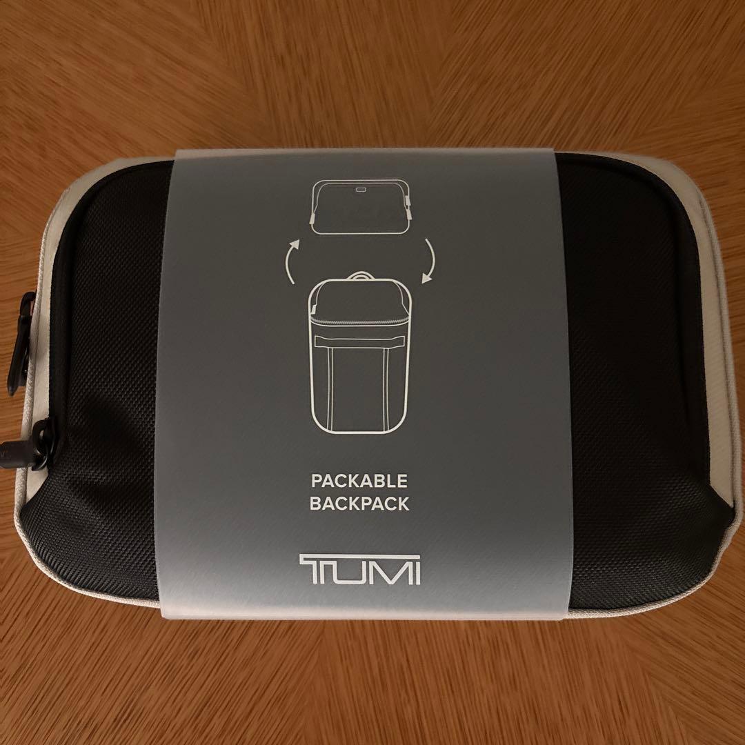 TUMI 「パッカブル」バックパック チョーク