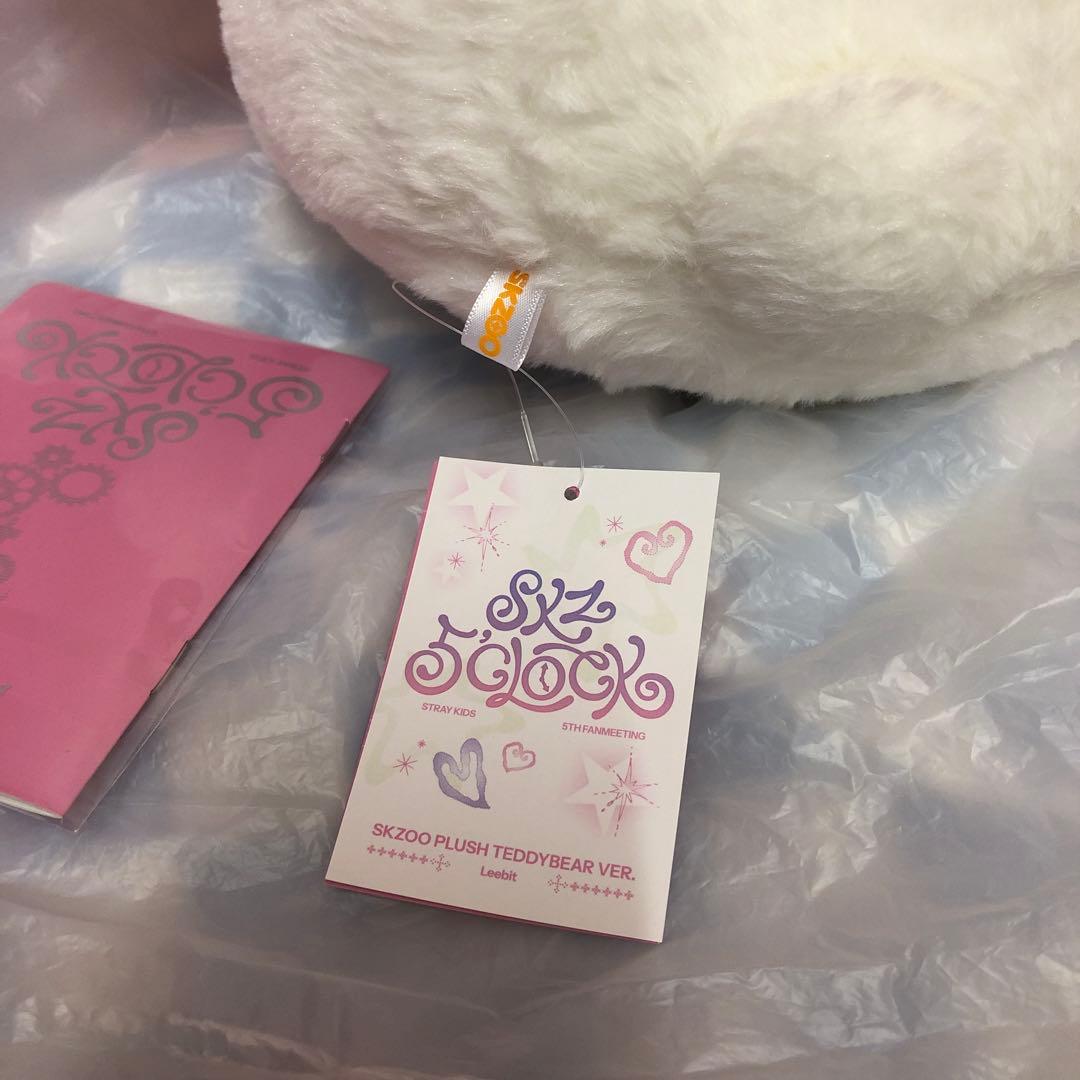 12/1出品削除　スキズ　SKZOO テディベア　ぬいぐるみ　リービット