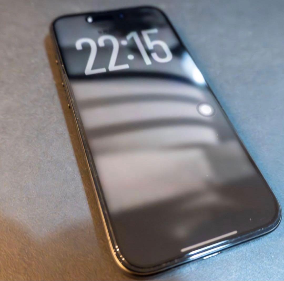【美品】iPhone 15Pro 256GB SiMフリー　ブラックチタニウム