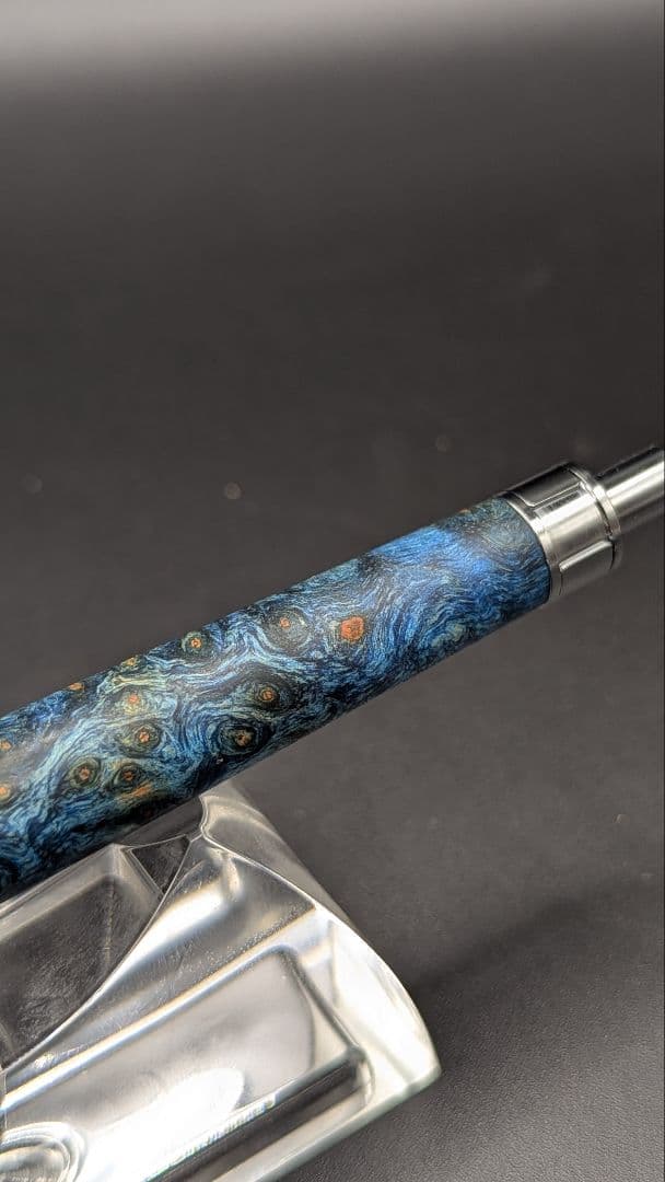 320ペン工房翌檜　スタビライズドウッドバーチバール　木軸シャーペン　ボールペン