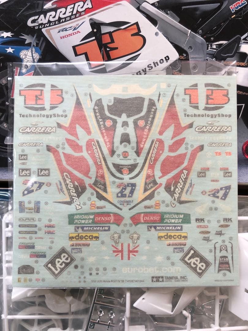 Tamiya LCR Honda RC211V '06 プラモデル