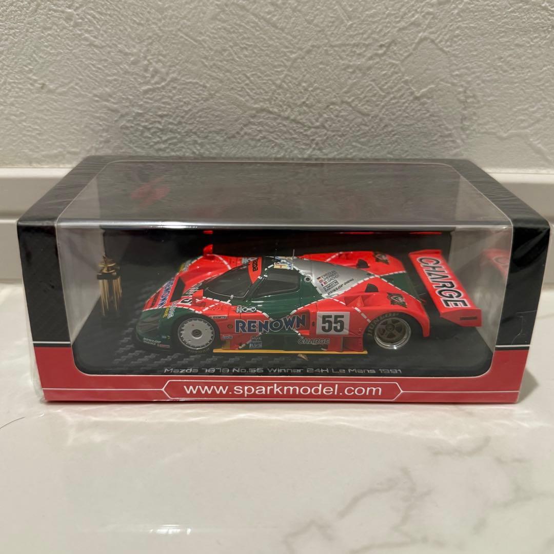 1/43 スケール　MAZDA 787B Spark Gallery マツダ