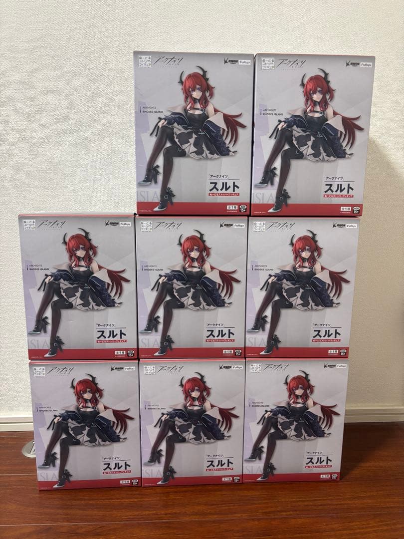 アークナイツ　ぬーどるストッパーフィギュア　スルト 8体セット