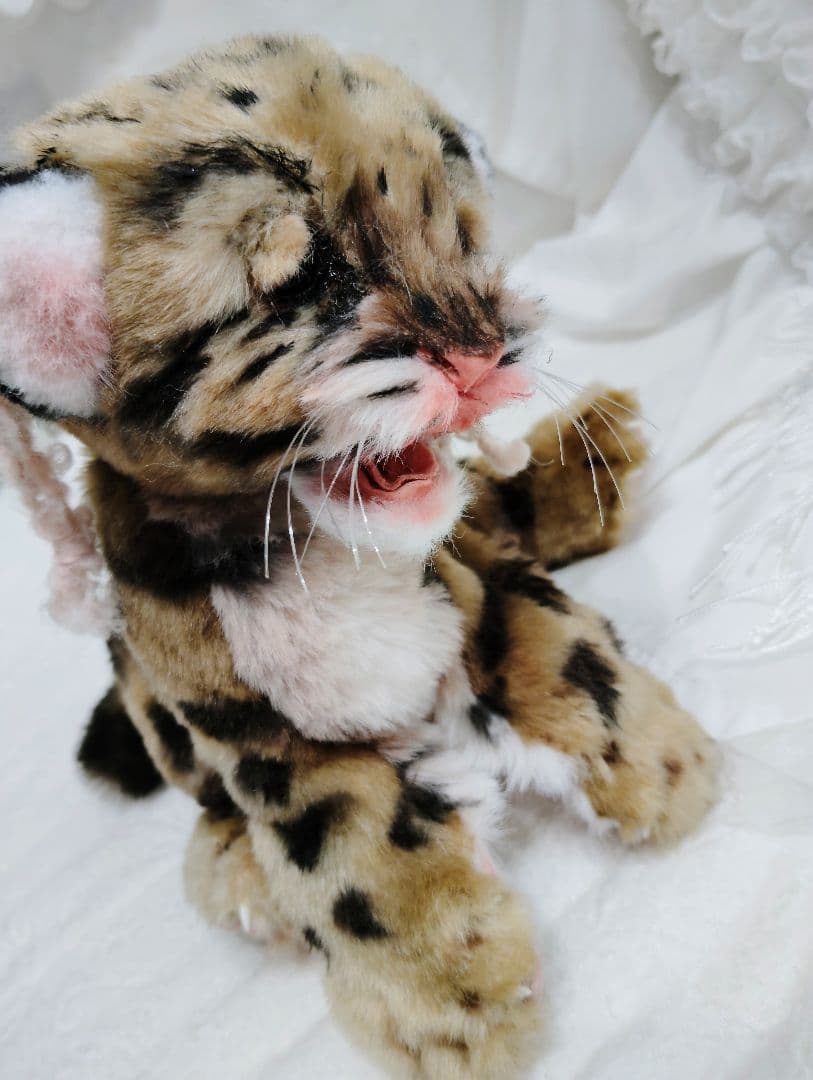 まなあきちゃん❤オーダー❤ウンピョウベビー♡アートドール♡ぬいぐるみ♡