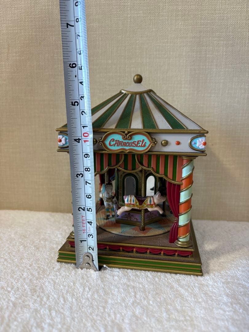 むらいこうじ　オルゴール　回転木馬　カルーセル　箱あり【ジャンク品】