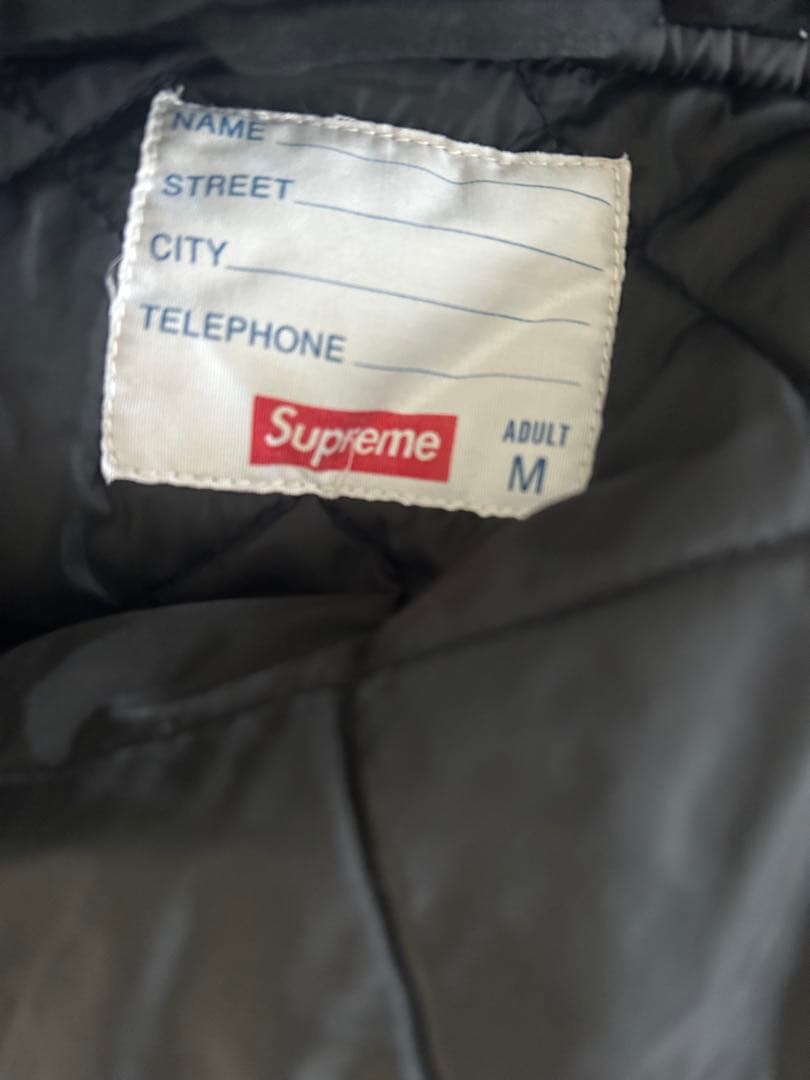 Supreme 黒 ジャンパー Mサイズ