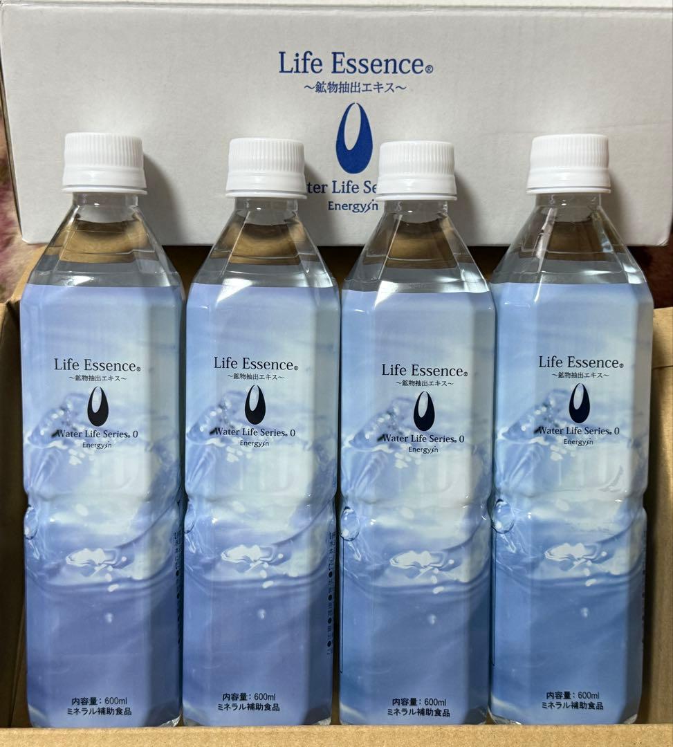 新品未使用　クラブエコウォーターライフエッセンス600ml×4本