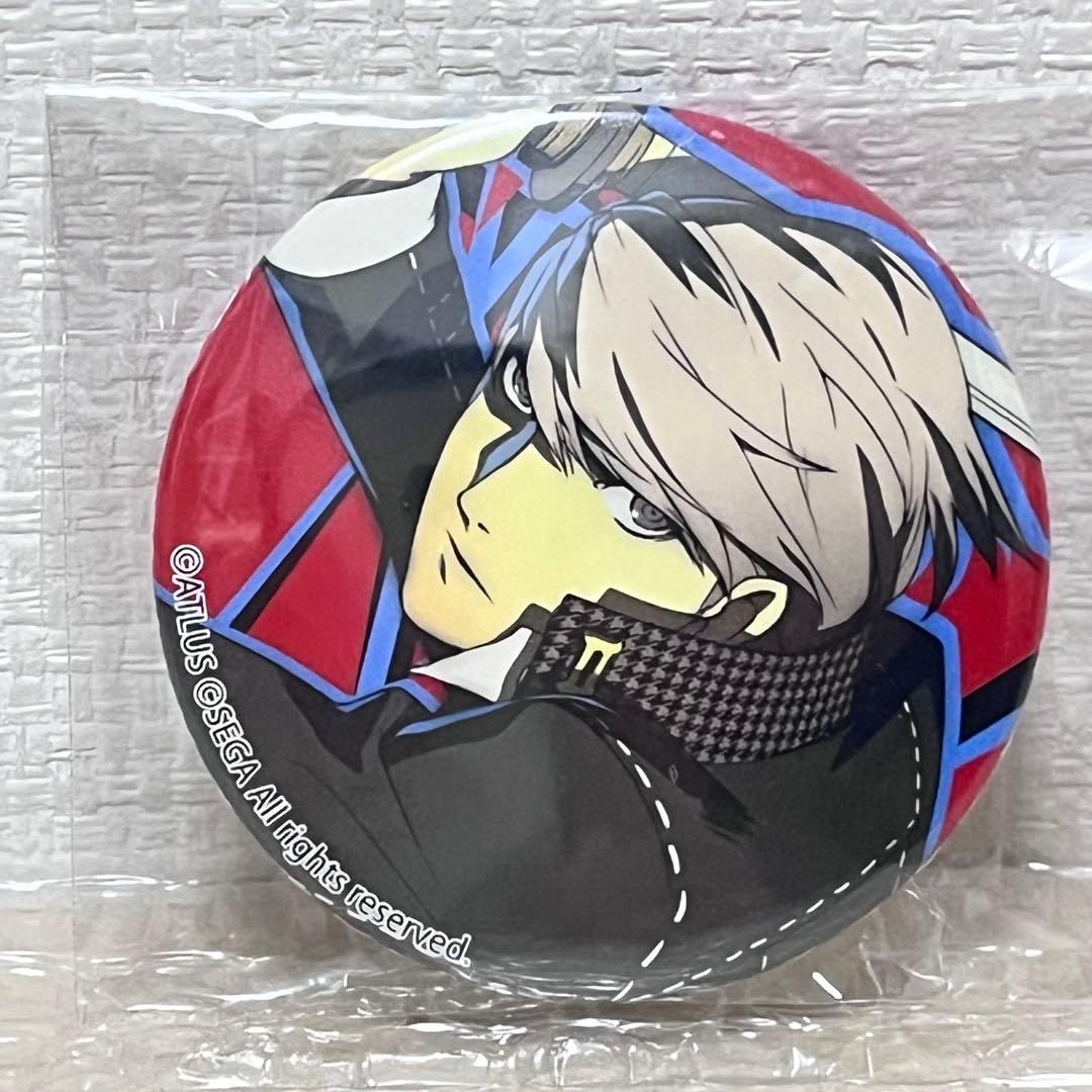 ペルソナ P4U2 LHPコラボ缶バッジ p4 鳴上悠 主人公