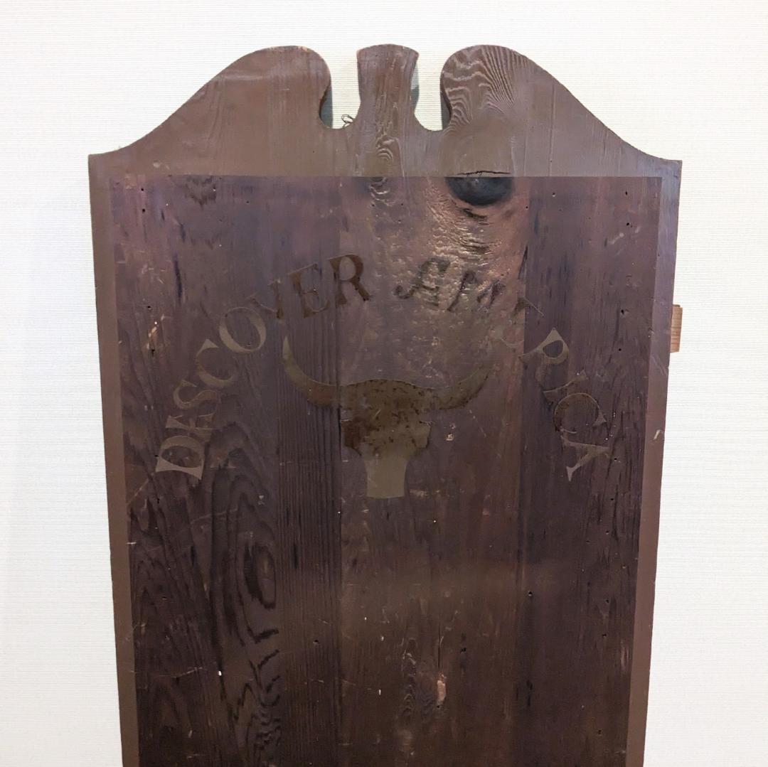 【希少】VAN JACKET 木製看板 アイビー 昭和 ビンテージ 店舗 什器