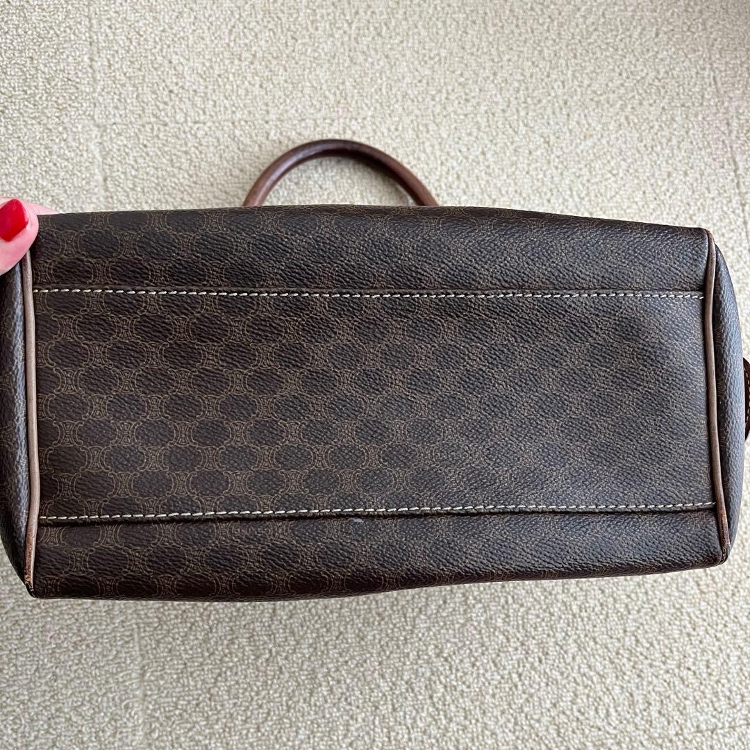 セリーヌ ミニボストンバッグ マカダム ヴィンテージ CELINE