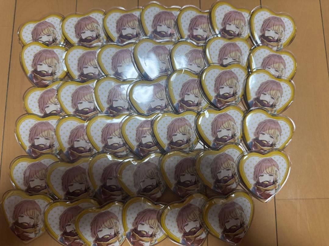 学園アイドルマスター 学マス 藤田ことね ハート缶バッジ