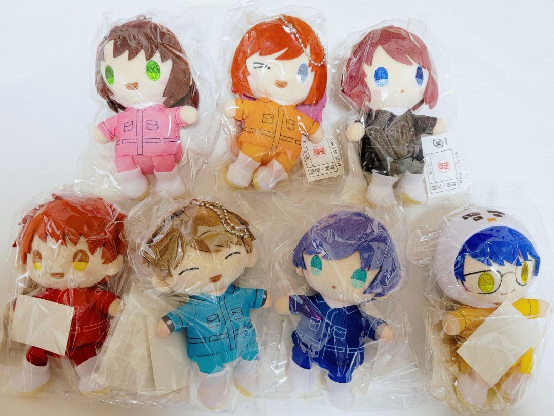 あかがみんクラフト ぬいぐるみ キーホルダー　7体セット