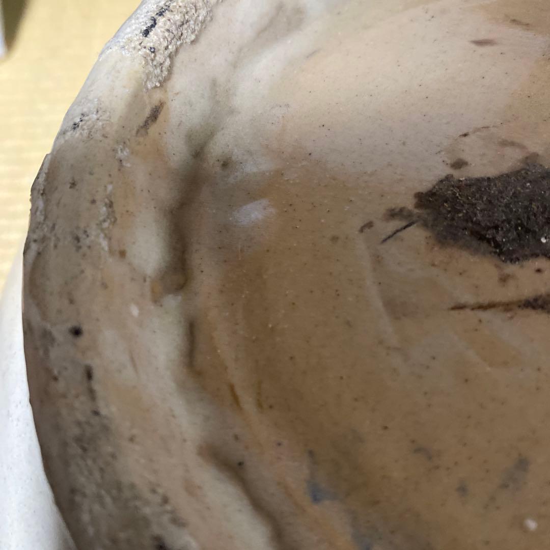 鶴雲文李朝ちょうちん壺34cm