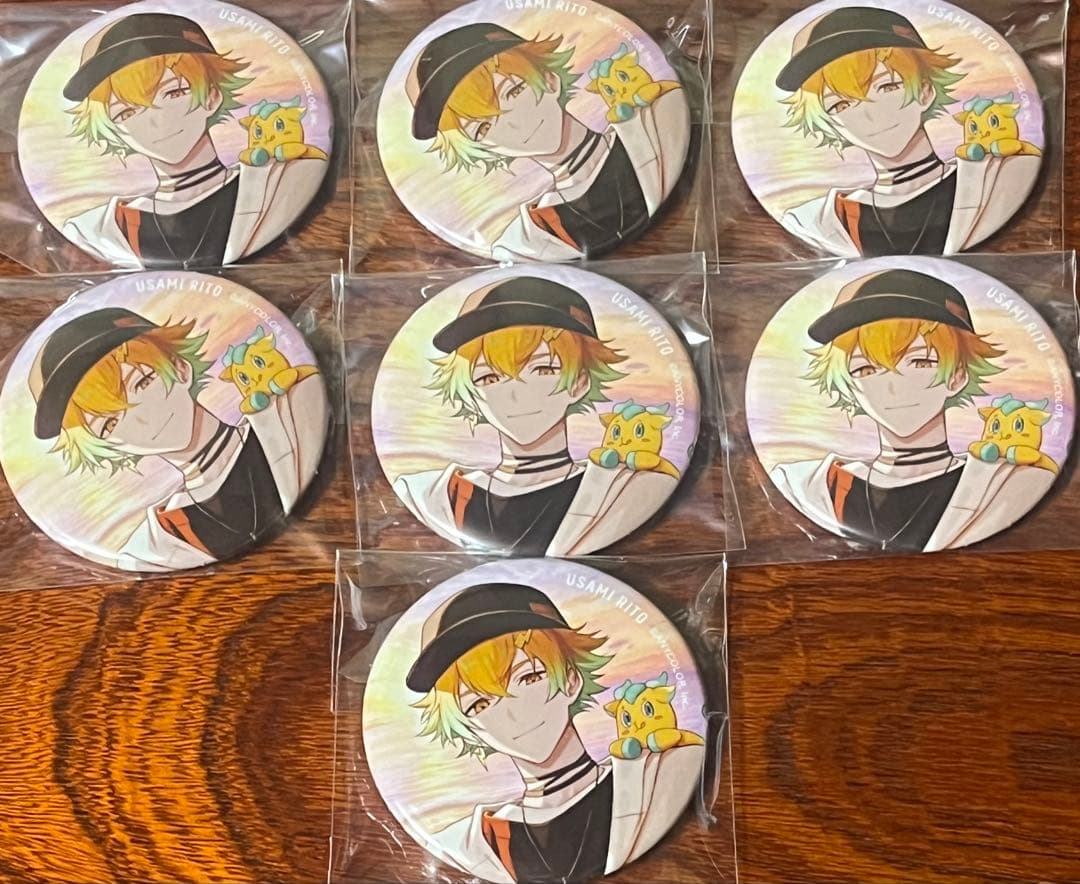 にじさんじ　NIJISANJI 海の家　HEROES 缶バッジ